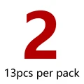 2  13pcs per pack