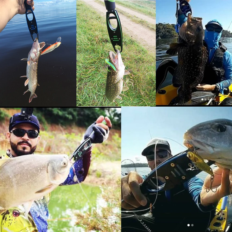 LINNHUE-Alicates de pesca de aleación de aluminio, juego de agarre, cortadores de anillo dividido, gancho de línea, aparejos de pesca de recuperación, herramienta de pesca de alta calidad - imagen 5