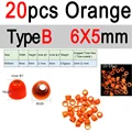 20 Orange 6x5mm B