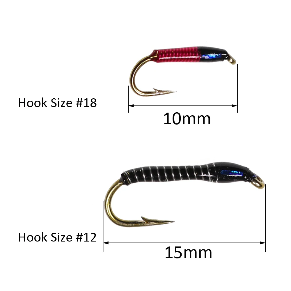 Moscas Buzzer ICERIO Flash Attack para Pesca de Trucha - imagen 2