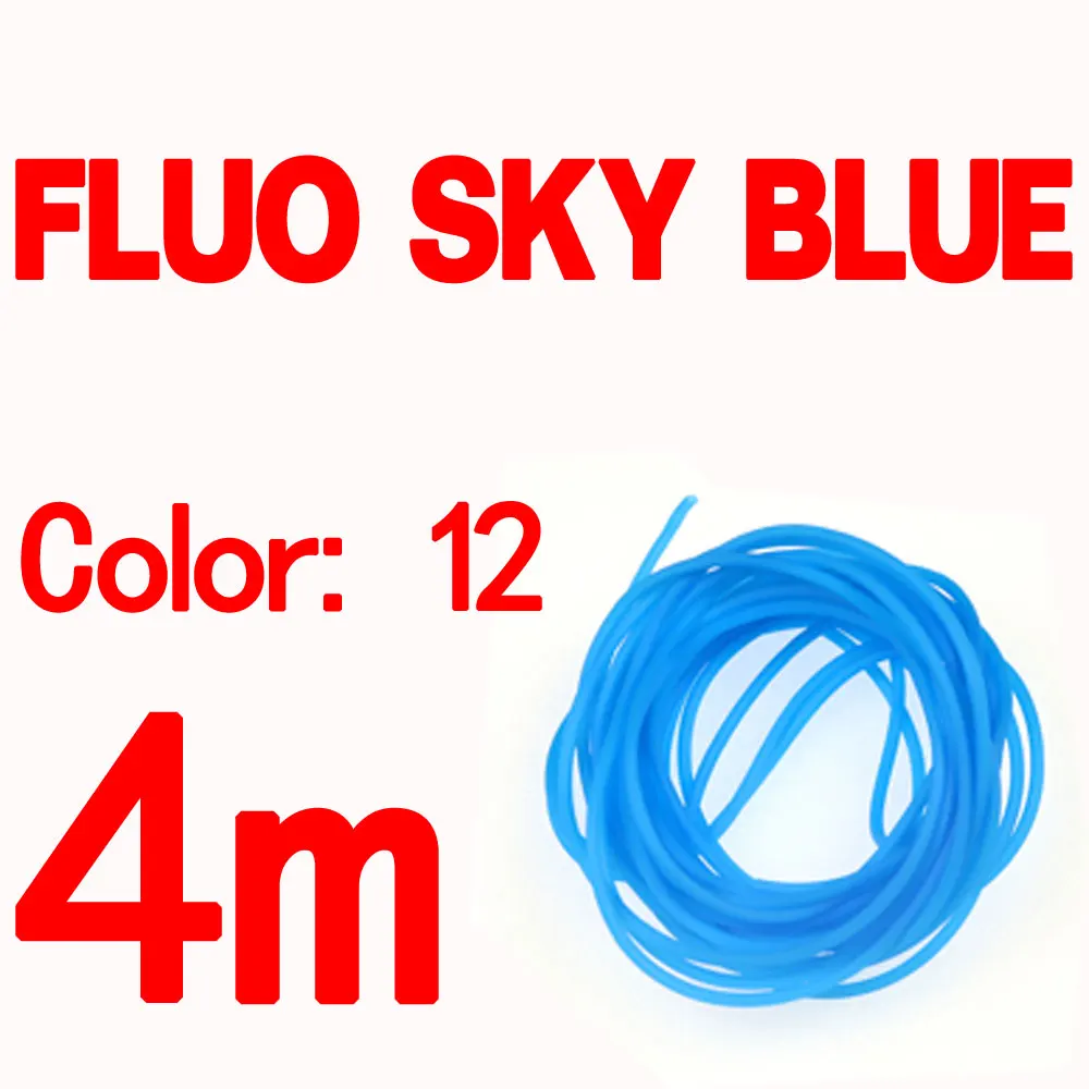 fluo sky blue