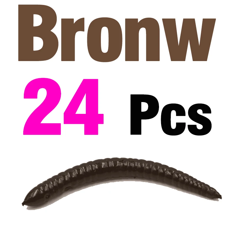 Bronw 24Pcs