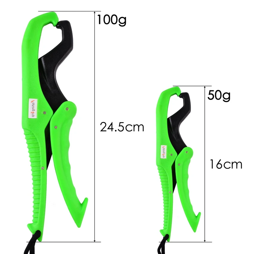 Pinza de pesca portátil de plástico ABS de 6 ", 50g, pinza de labio con agarre para pescado, alicate de pesca, aparejos de pesca, accesorios de pinza - imagen 4