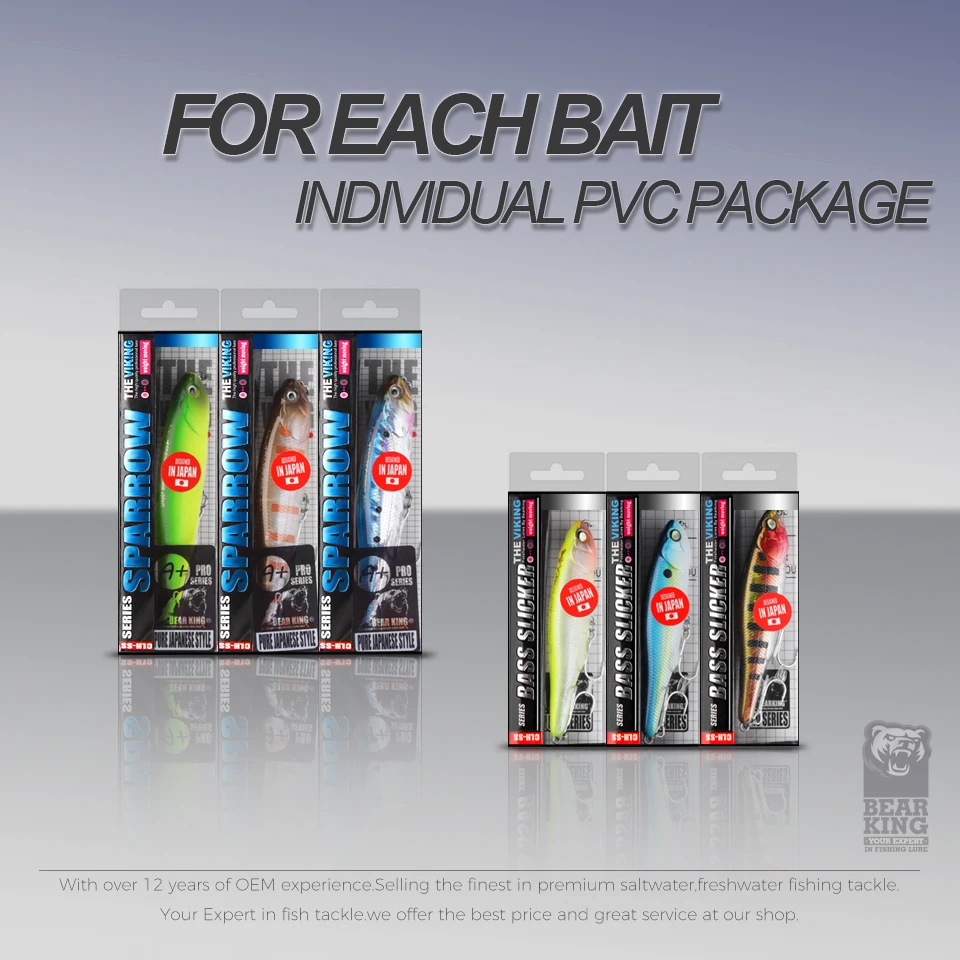 BEARKING BLACK POWDER 10cm 8.7cm hot model fishing lures hard bait 30color pencil quality professional bait walk dog action - imagen 3