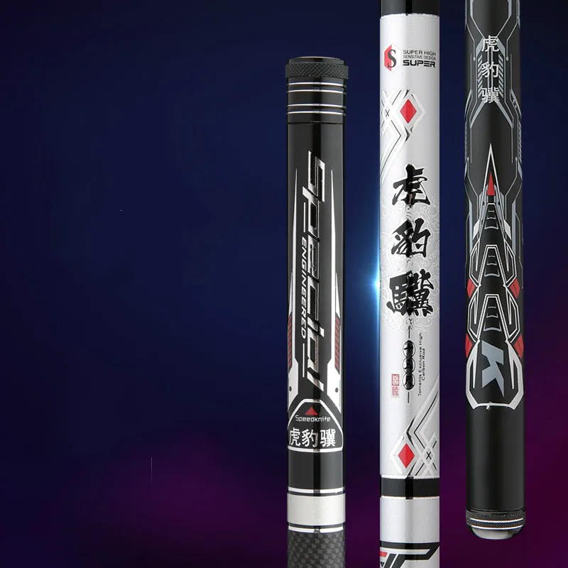 Palos De Pesca telescópicos De carbono, superduros, giratorios, Peche Canne Stream, ancla De lanzamiento lejano, 2,7 m-6,3 m - imagen 3