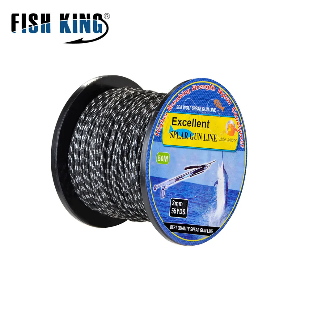 FISH KING-sedal de pesca submarina, multifilamento, 50M, 2,0mm, 1,8mm, 55YDS, Material trenzado - imagen 4