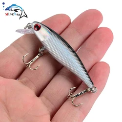 Señuelo Minnow de plástico duro con ojos 3D – 6,5 cm