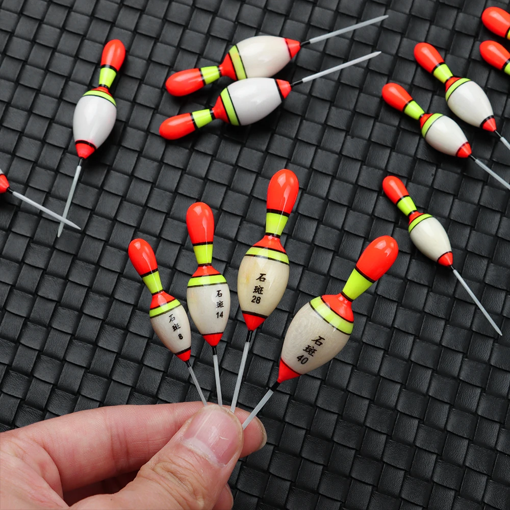 Flotadores de pesca de Cola gruesa duraderos exquisitos, flotadores portátiles de madera de Balsa, de varios tamaños de cola larga flotador, accesorio de pesca al aire libre, 1pc - imagen 2