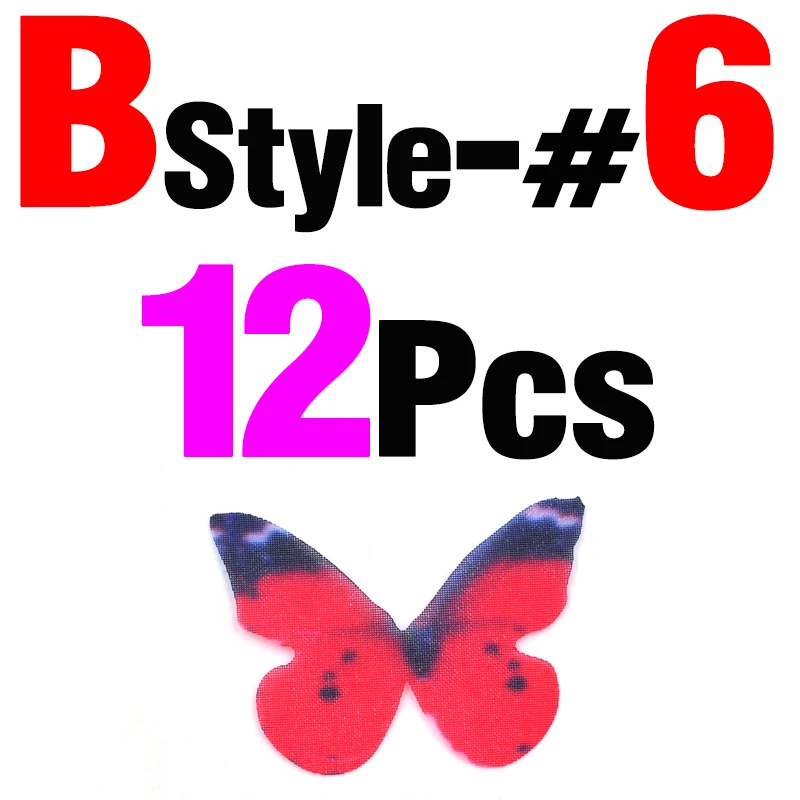 B Style6 12Pcs
