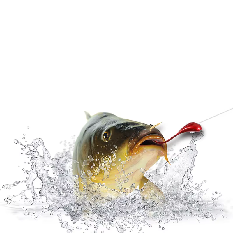 Anzuelos Jig Head Rojo – Plomo con Vinilo para Hielo - imagen 5