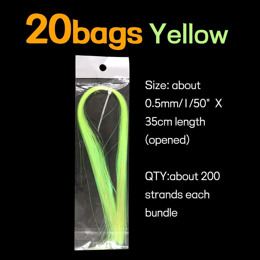 20 bags yellow