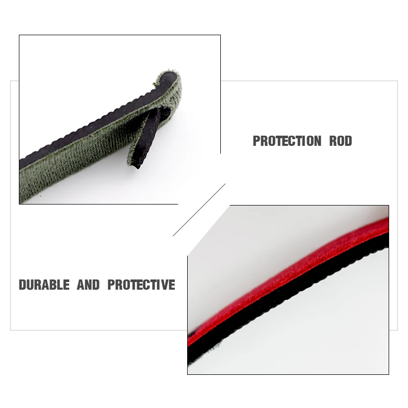 Vendaje elástico para caña de pescar, accesorios reutilizables para caña de pescar, soporte de anillo guía, correa de cinturón, tirantes - imagen 4