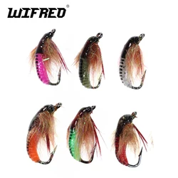 Wifreo Señuelo de pesca UV con abalorios para trucha en hielo