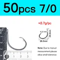 50pcs size 7-0