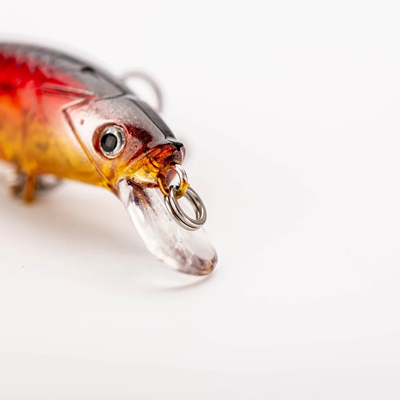 Señuelo de pesca que se hunde, Minnow, 55mm, 6g, Mini cebos de trucha, Wobbler pequeño, Crankbait, aparejos de invierno de Japón, 1 piezas - imagen 4