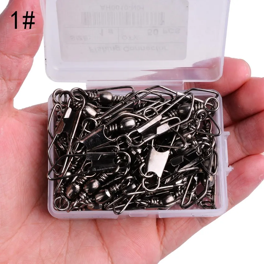 Pin Swivel Inoxidable para Anzuelo de Señuelo – Conector Giratorio - imagen 5