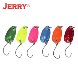 Jerry Cucharas Micro Trucha Ultraligero Río Colores UV Spinner Metal