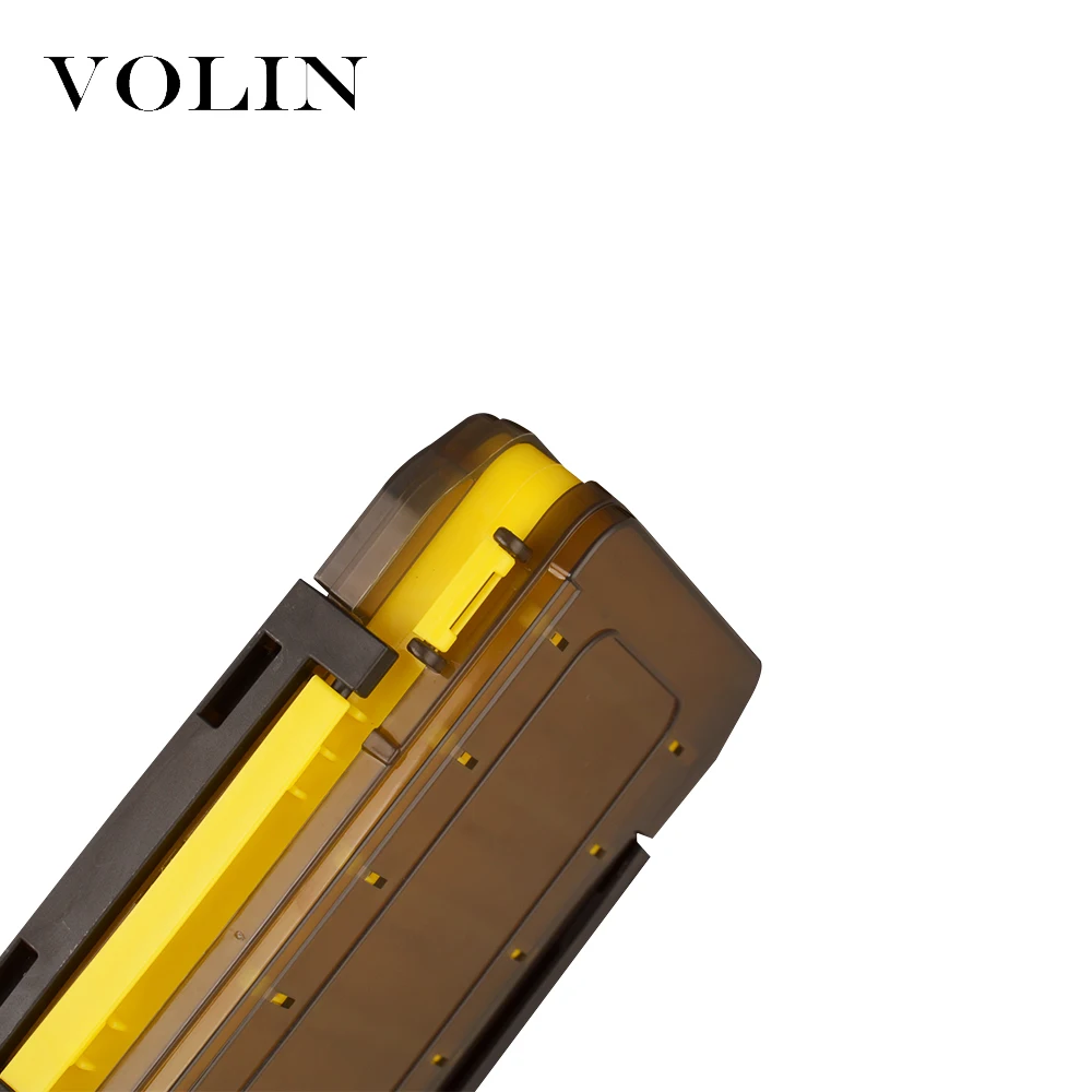 VOLIN-caja de señuelos de pesca, organizador de cajas de aparejos de pesca de doble cara, 14 compartimentos, novedad - imagen 4
