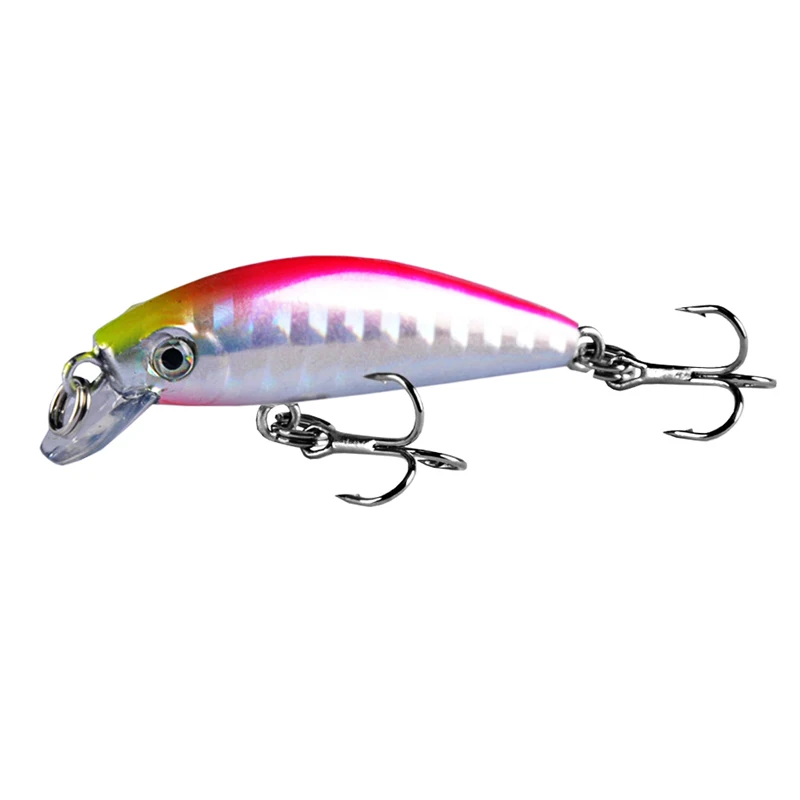 Un vibrante señuelo de pesca multicolor diseñado para una pesca efectiva de captura y liberación