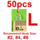 50pcs Size L