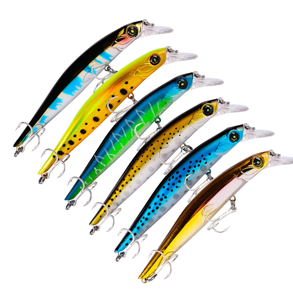 WALK FISH-señuelo de pesca de pececillos, 1 unidad, 3g/11,5g/24,5g, Wobblers, ojos 3D, cebo duro Artificial con canal de sangre, aparejos de tres ganchos - imagen 2