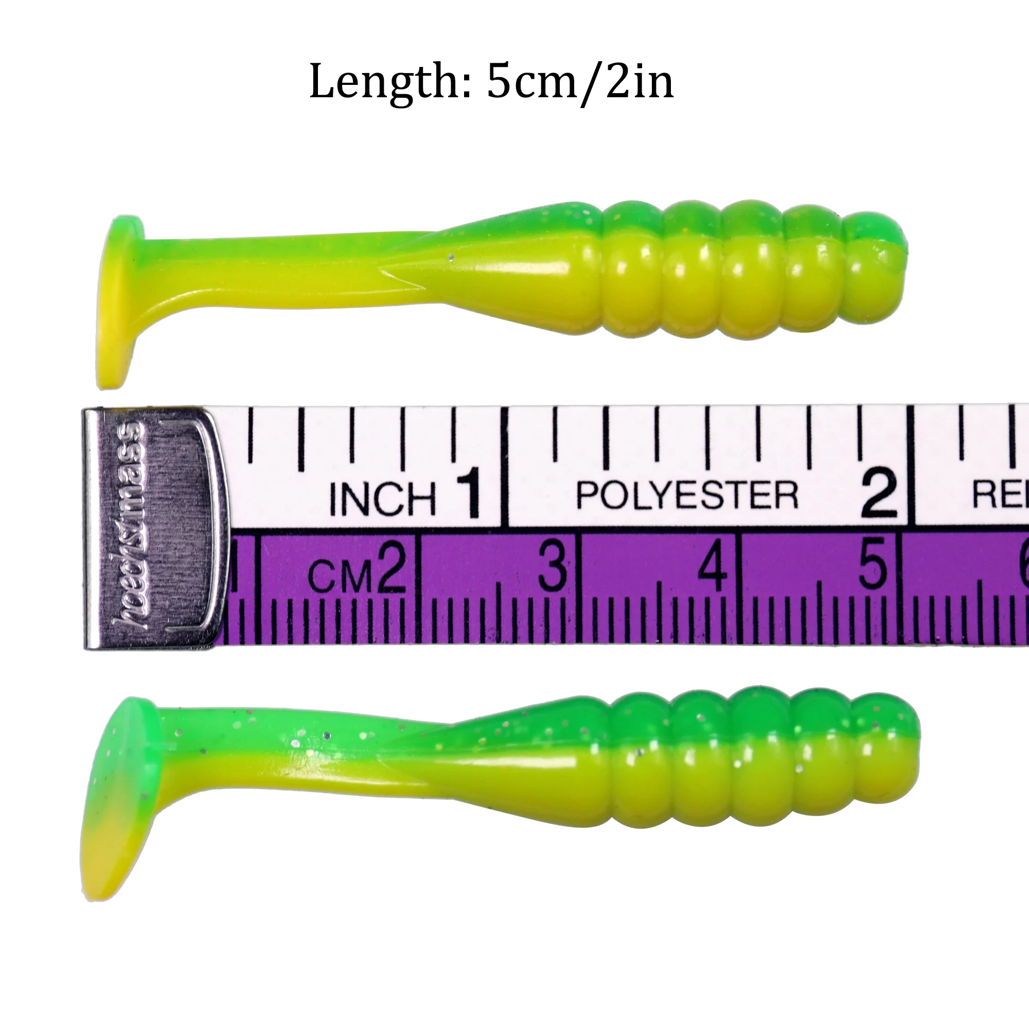 THKFISH 30 Uds cebo de trucha de silicona Wobblers pesca señuelo suave 50mm cola de paleta señuelos artificiales blandos Swimbait para pesca de lubina - imagen 2