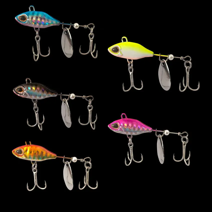 JYJ Señuelos VIB Metálicos para Trucha – Spinner Invierno - imagen 4