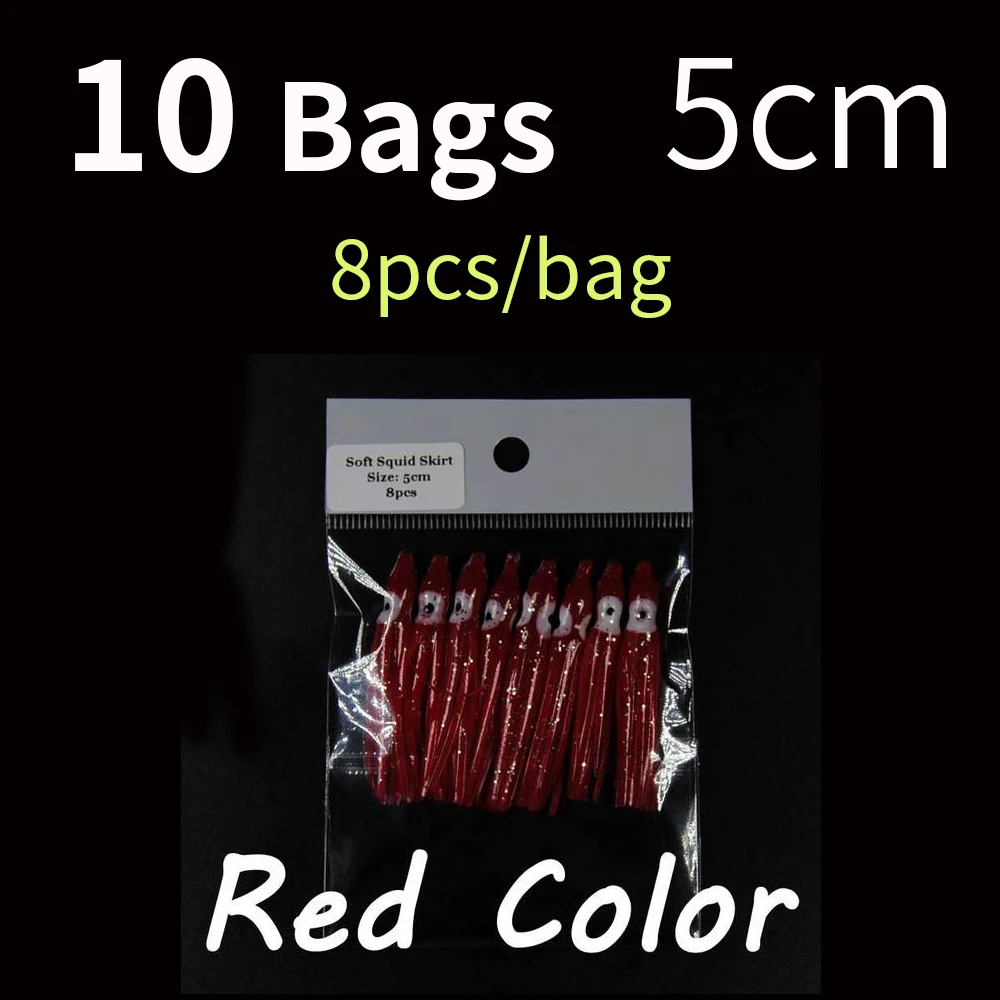 10bag 5cm red