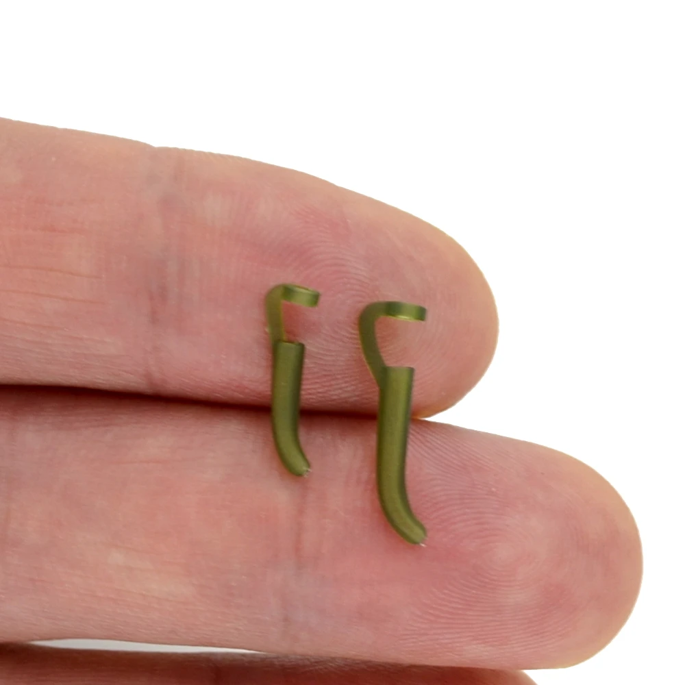 Accesorios de pesca de carpa, 25 piezas, mangas antienredos, alineador de línea de aparejo en D, aparejos de Terminal Zig rig AH014 - imagen 2