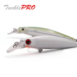 TacklePRO M20 1 Uds. Señuelo de Pesca flotante Artificial de pececillo negro 100mm 15,6g señuelos de Pesca cebo duro aparejos de Pesca 6 colores