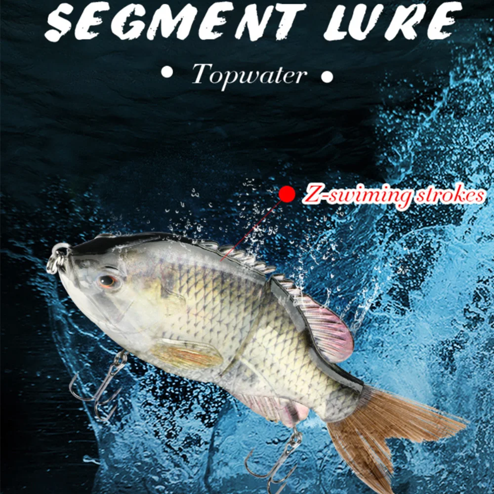 Un señuelo de peces con un punto rojo