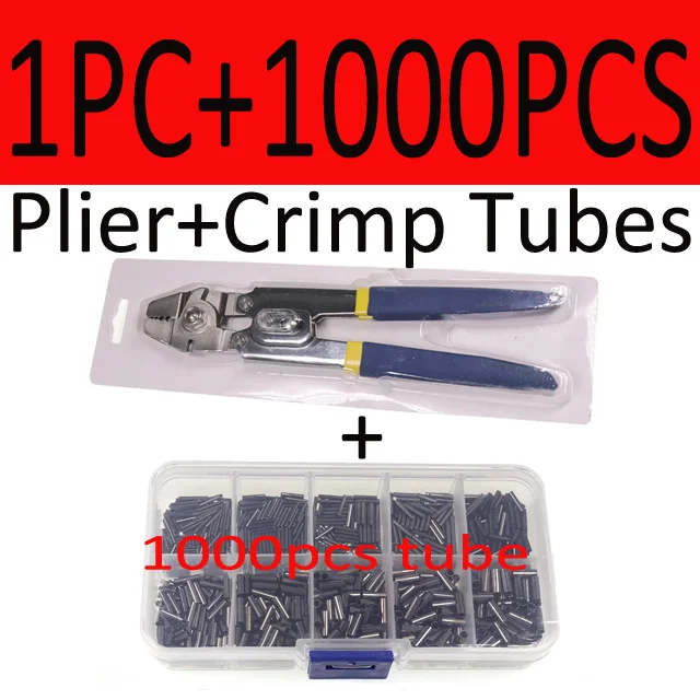 Plier Crimps Tube