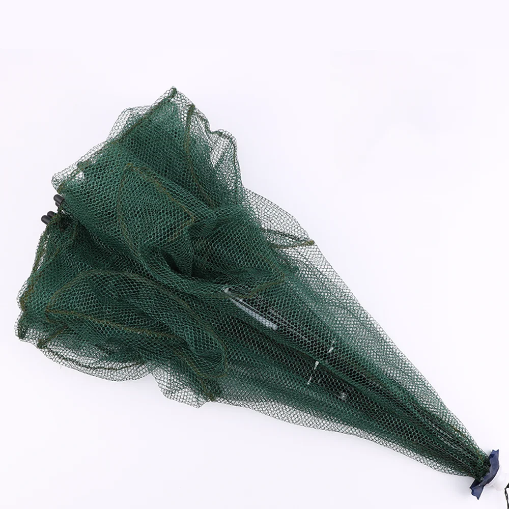 Red de Pesca plegable automática portátil, jaula para camarones, cangrejo, trampa para peces, herramienta de engranaje de Pesca de 4, 6, 8, 10, 16, 20 y 28 agujeros - imagen 3