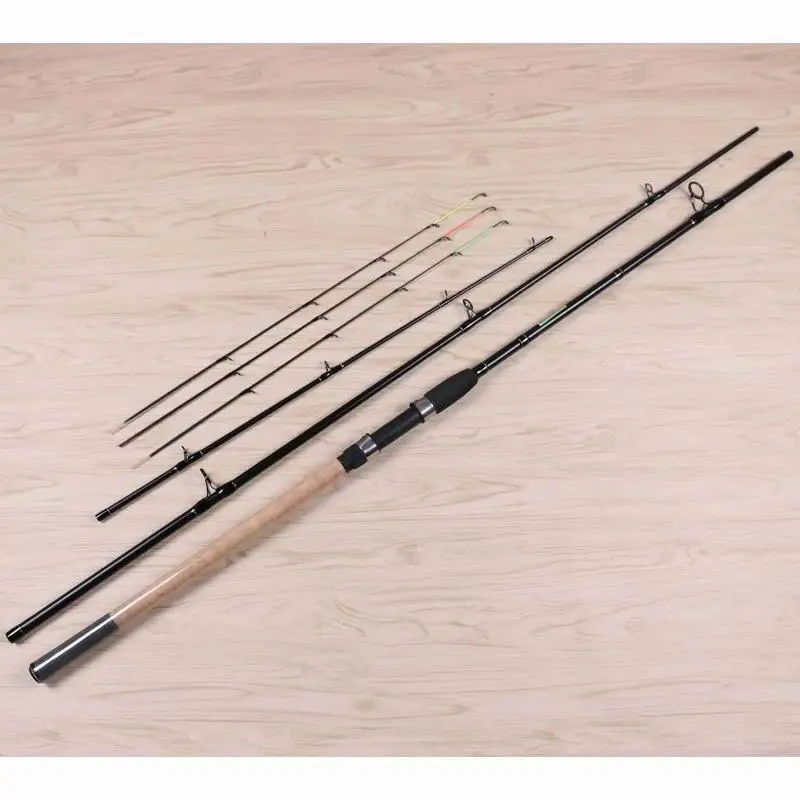 Caña de pesca rápida ZZ65 Pioneer – 3 puntas: carbono y fibra