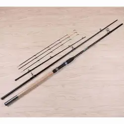 Caña de pesca rápida ZZ65 Pioneer – 3 puntas: carbono y fibra