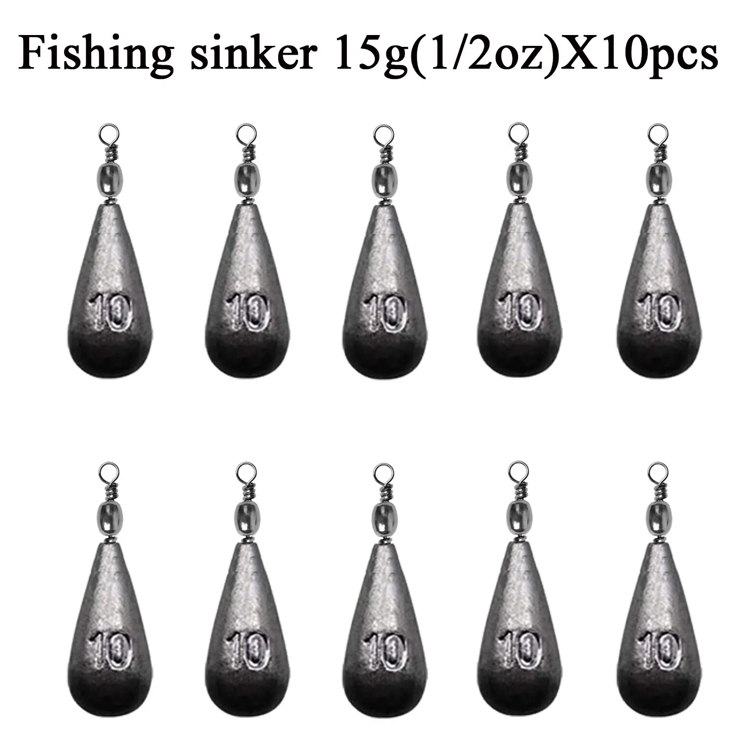 15g sinkers