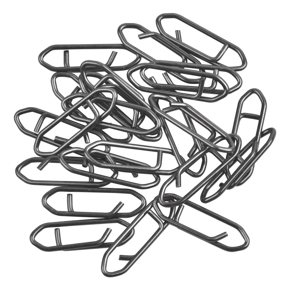 30 Uds. Clips de pesca rápidos de acero inoxidable de potencia conector de pesca a presión 44-121LB Clips de eslabones de plomo de cambio rápido para aparejos de pesca - imagen 5