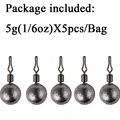 5pcs 5g sinkers