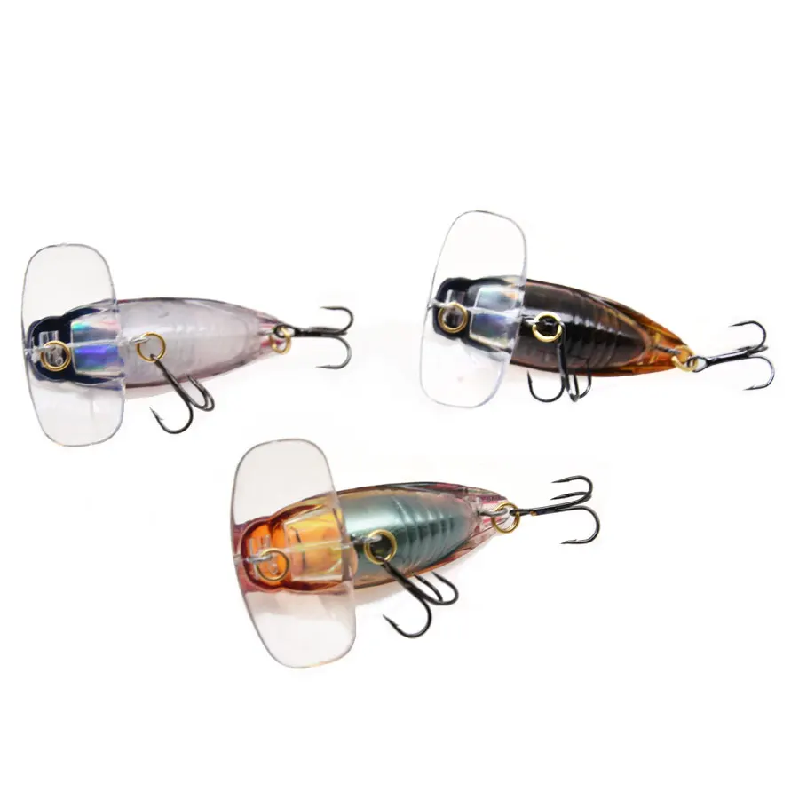 Señuelo duro de cicada para pesca, cebos de plástico duro, aparejos de pesca con mosca, 9g, 1 unidad - imagen 3