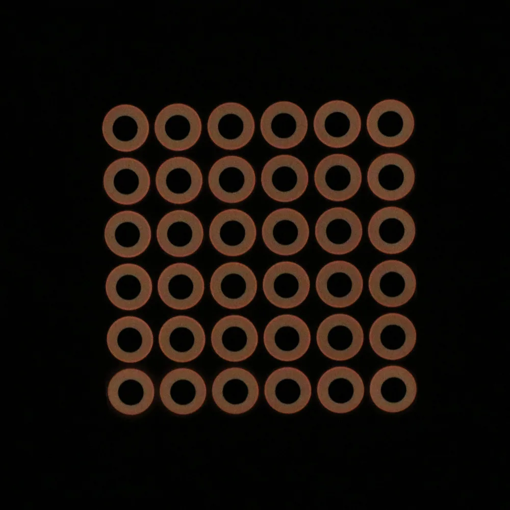 Bimoo-señuelo de pesca 3D, ojo de pez epoxi, luminoso, Streamer, plantilla de cebo, ojos artesanales con pegamento trasero, 500 Uds. - imagen 5