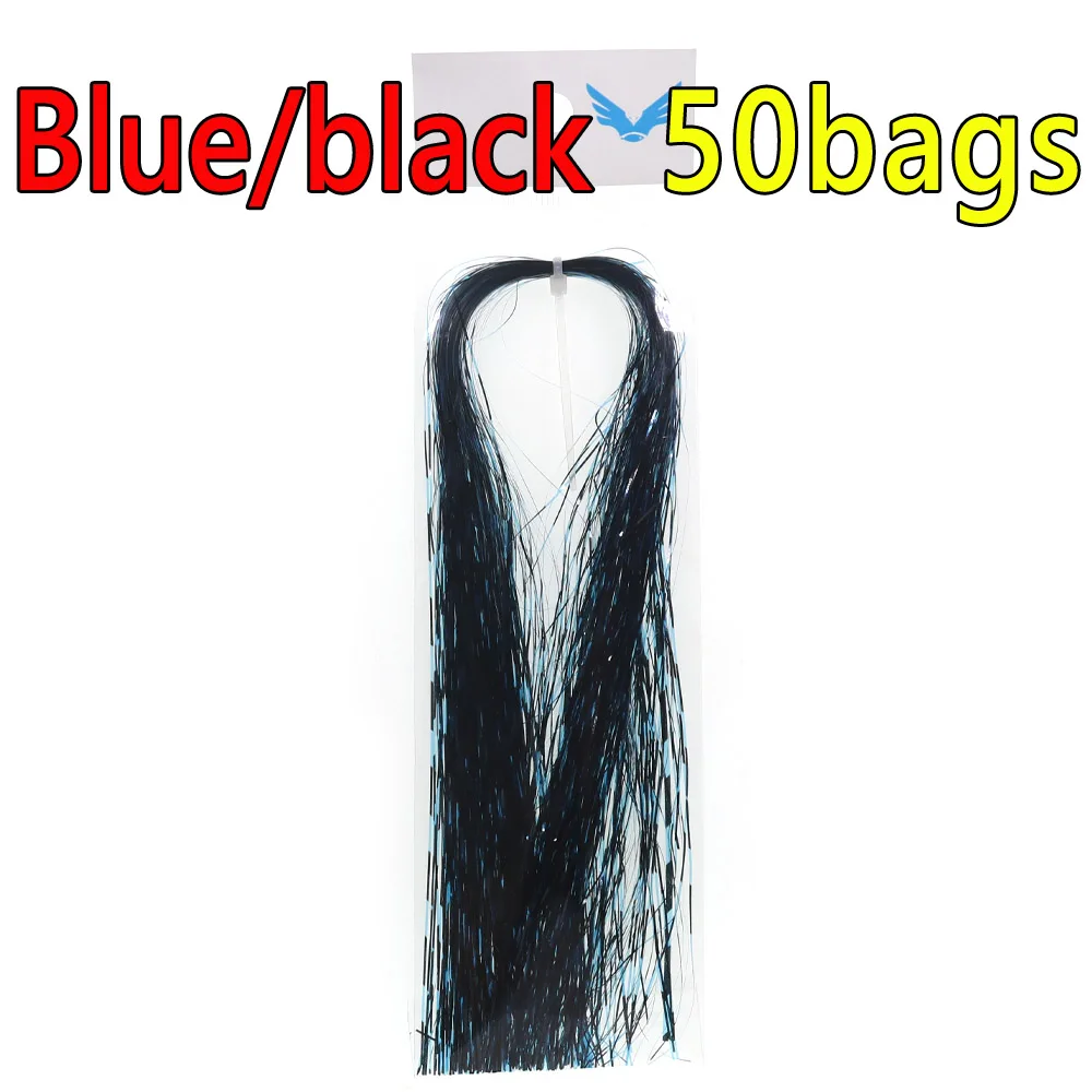 50 bags blue black