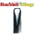 50 bags blue black