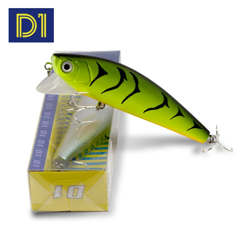 D1 Lake Floating Wobbler-señuelo de pesca de agua de mar, cebo flotante de 111mm y 33g para lubina, estanque de reserva de Japón - imagen 5