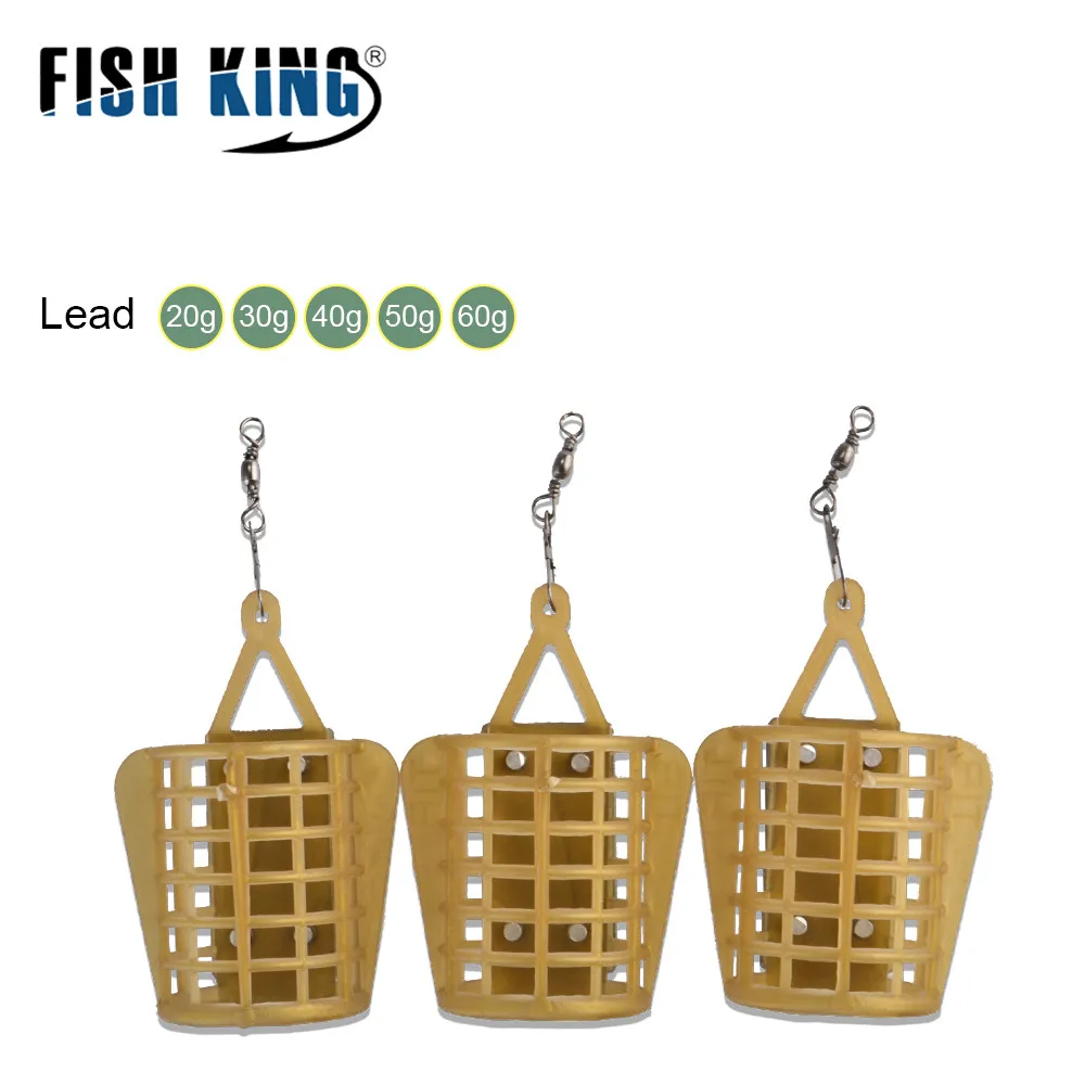 NGB 20G 30G 40G 50G 60G alimentador herramienta de pesca accesorios cebo jaula pesca de carpa conector plomo aparejos de pesca - imagen 2