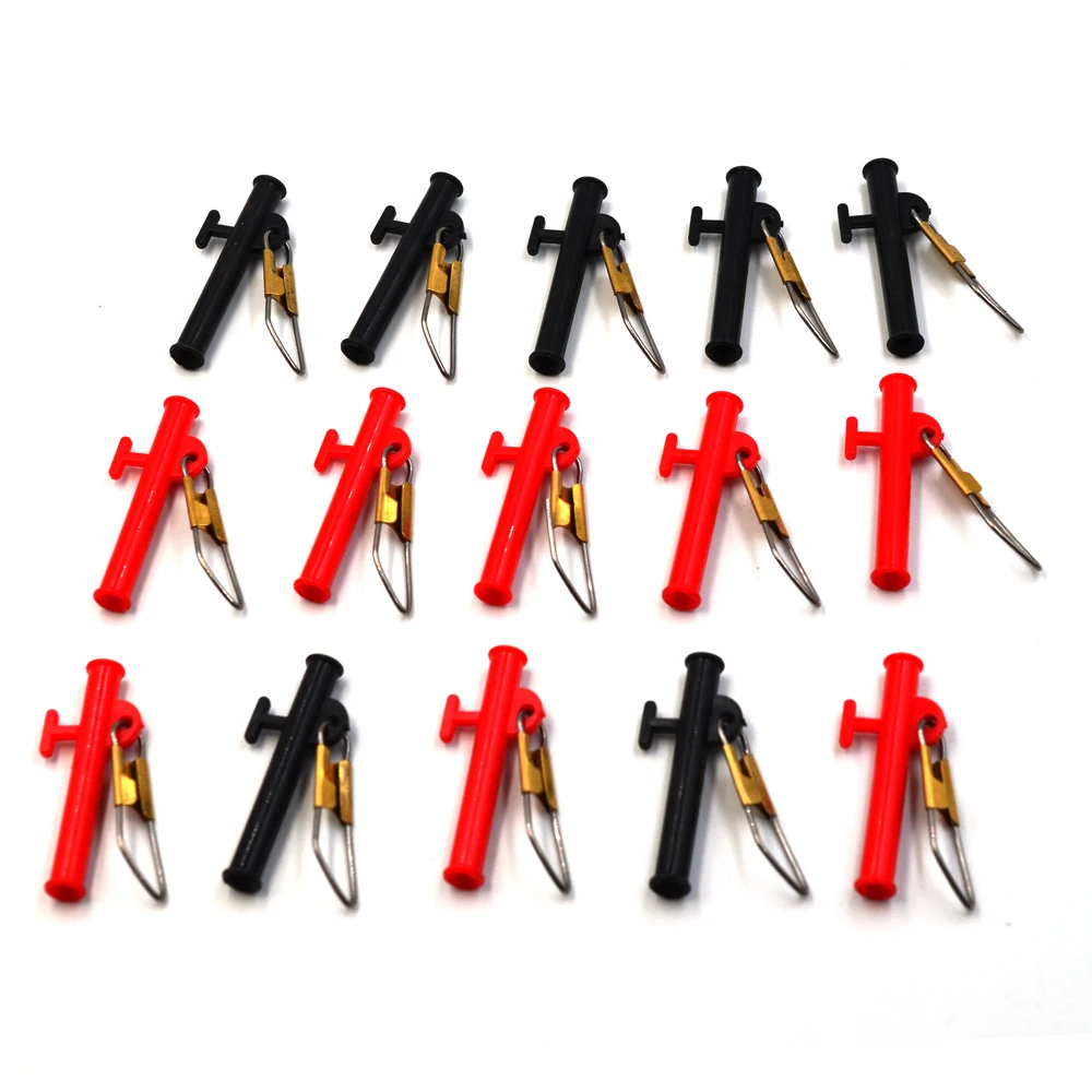 MNFT 20 piezas sedal de pesca, deslizamiento de plomo, cabeza de plástico, giratorio, gancho de pesca, giratorios para cuerda de Pin rápido, soporte de gancho - imagen 3