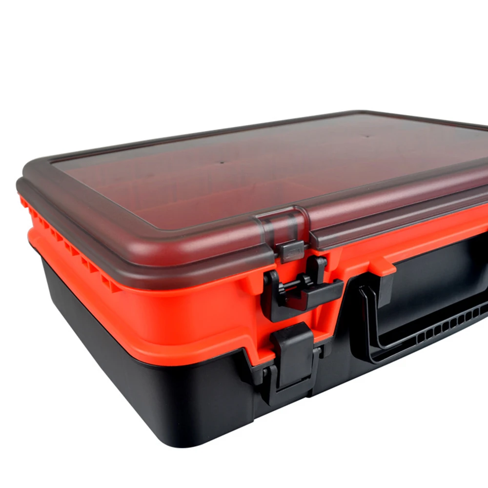Caja portátil para Señuelos de Pesca, almacenamiento de aparejos de doble cara, X156G - imagen 4