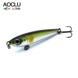 AOCLU-Señuelo de pesca de lápiz de hundimiento, cebo duro, palo de señuelo de pesca, Wobbler, fácil de lanzar, barco de natación, barco de bajura, 50mm, 2,8G