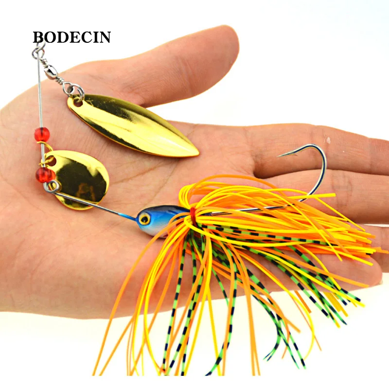 Señuelo de pesca Wobblers, Wobbler Spinners Spoon Bait para Pike Peche Tackle, todos los cebos artificiales, lentejuelas de Metal