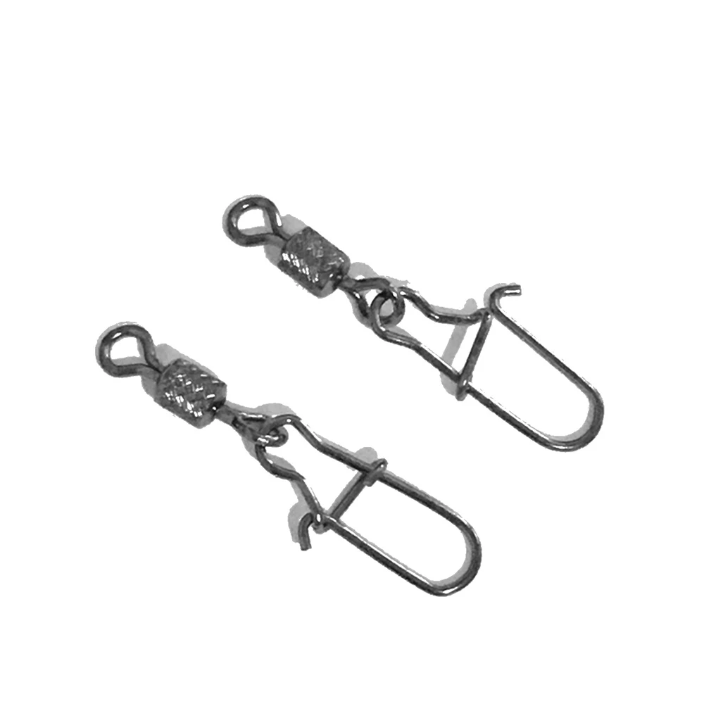 Pin conector de pesca de alta velocidad, anzuelo giratorio de rodamiento, señuelo de Pesca de Mar, accesorios de pesca giratorios, 30 unids/lote - imagen 3