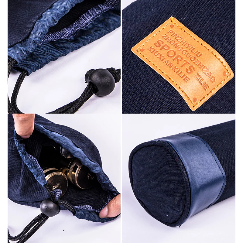 Bolso de pesca de lona para hombre y mujer, Bolsa grande de lona para pesca al aire libre, resistente al agua, XA175G - imagen 3